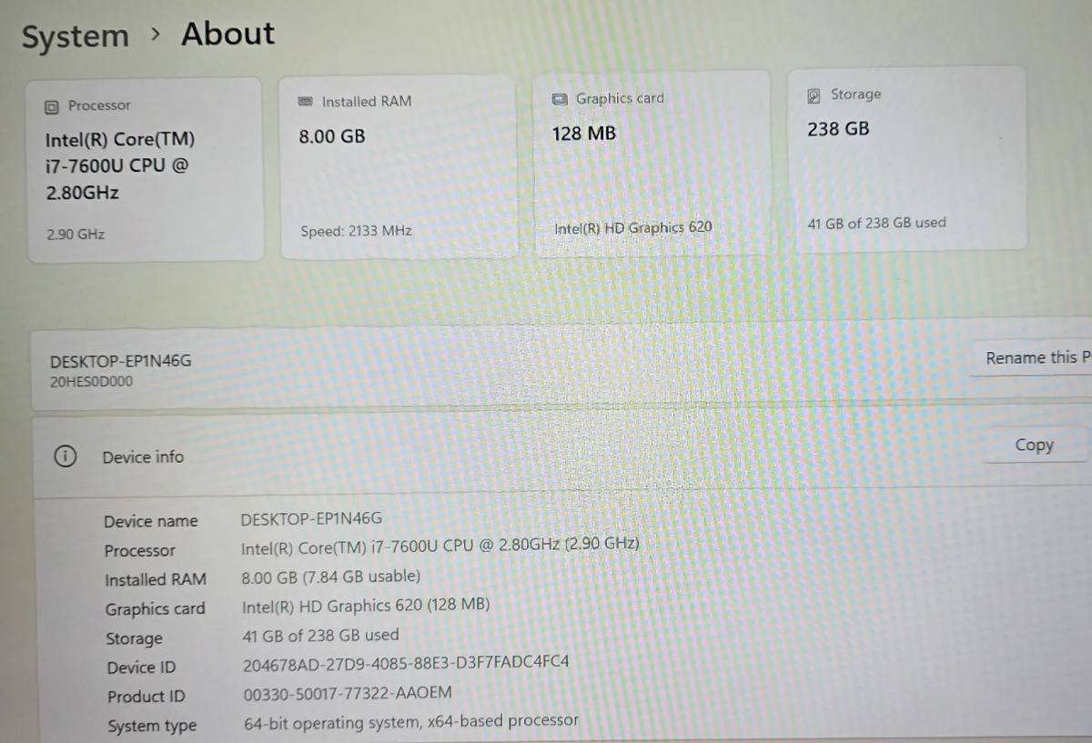 Fartölva Lenovo ThinkPad T470 3