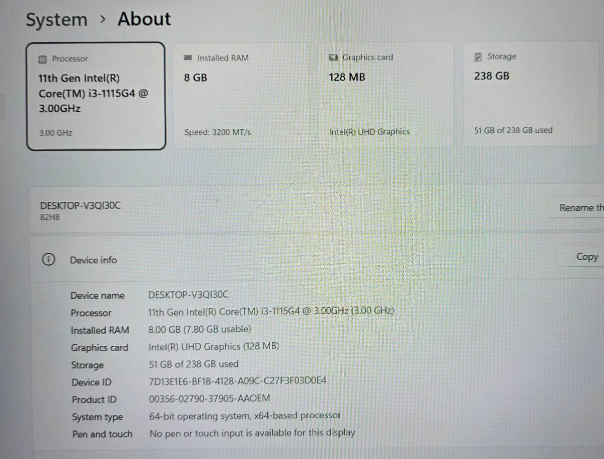 Lenovo ideapad 3 15 fartölva 6
